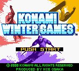 Konami Winter Games